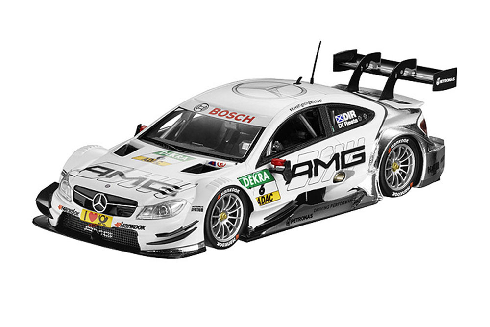 MERCEDES AMG C-COUPE DTM PAUL DI RESTA MERCEDES AMG 2014 WHITE