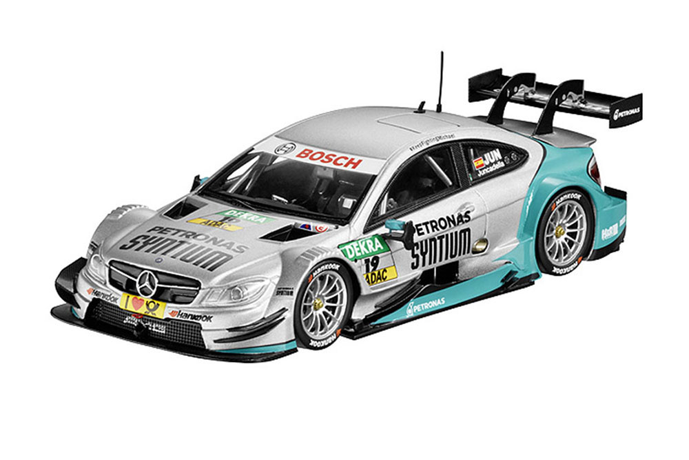 MERCEDES AMG C-COUPE DTM DANIEL JUNCADELLA PERTRONAS MERCEDES AMG 2014 SILVER