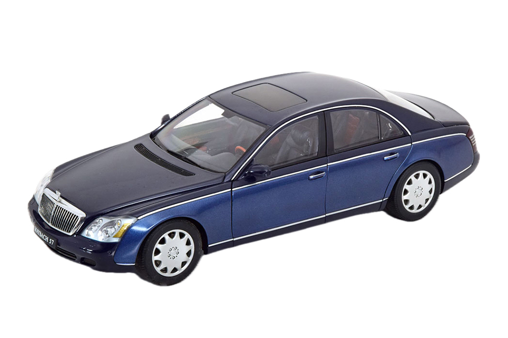 MAYBACH 57 2002 DARKBLUE-METALLIC BLUE METALLIC