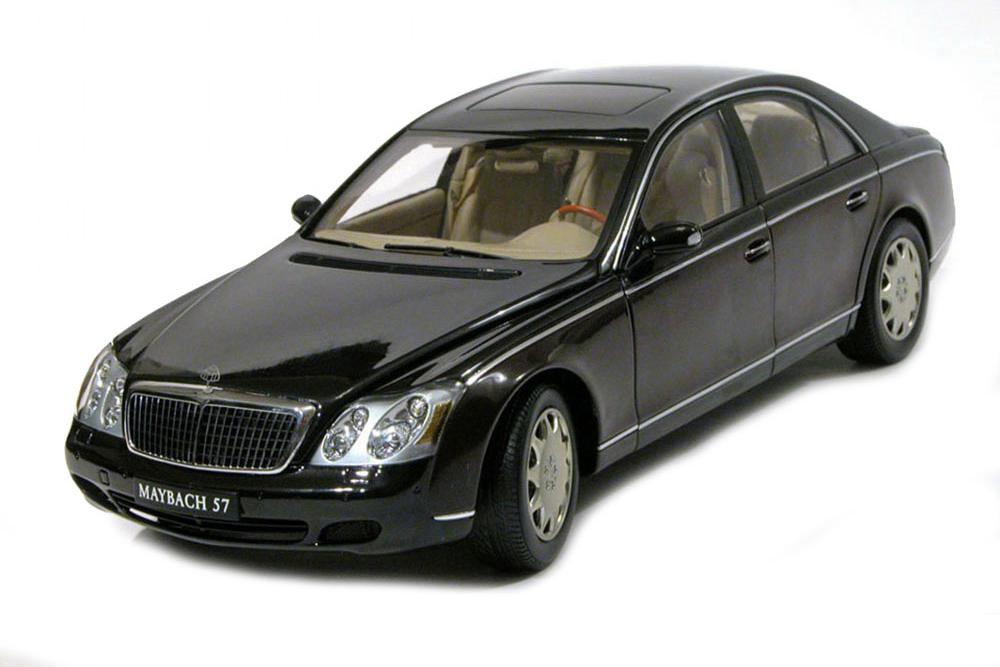 MAYBACH W240 57 2002-2012 BROWN/BLACK DEALER EDITION