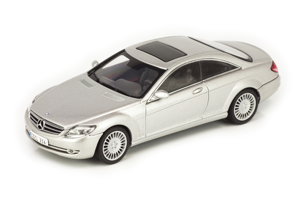 MERCEDES W216 CL-KLASSE C216 SILVER METALLIC / MERCEDES W216 CL-CLASS C216 СЕРЕБРИСТЫЙ МЕТАЛЛИК