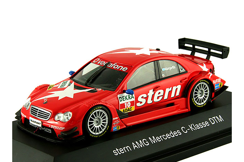 MERCEDES C-CLASS STERN ALEXANDROS MARGARITIS TEAM AMG MERCEDES DTM 2007 L.E. 1008 PCS.