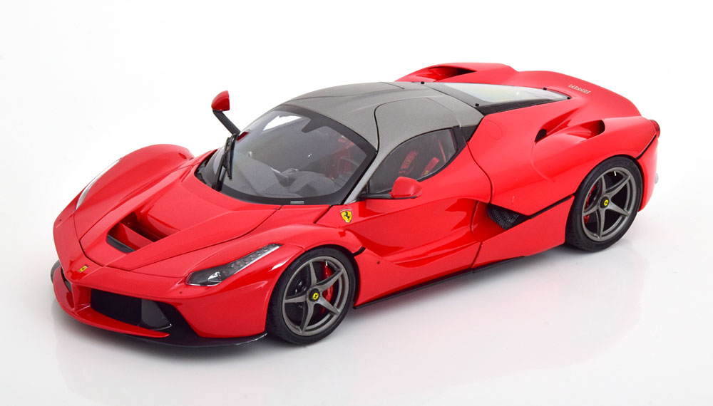 FERRARI LAFERRARI RED MATT-GREY