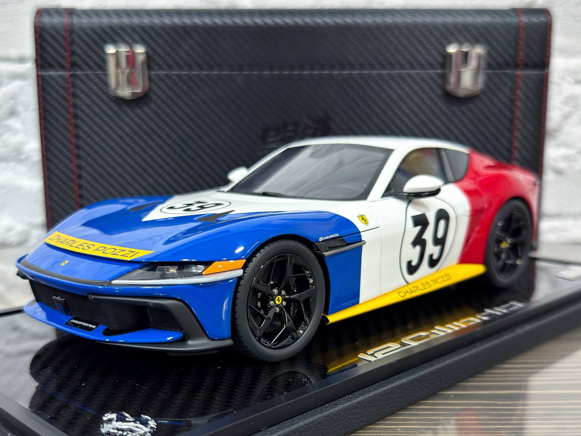 FERRARI 12 CILINDRI COUPE TRIBUTE TO LE MANS 1972 / ФЕРРАРИ 12 CILINDRI КУПЕ В ЧЕСТЬ TO ЛЕ-МАН