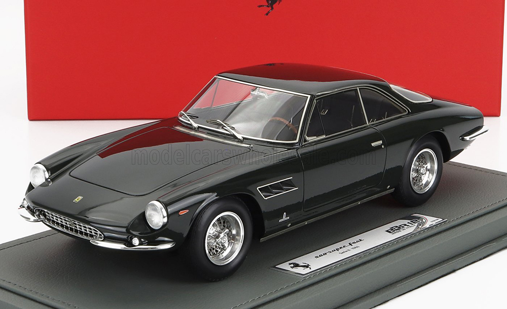 FERRARI 500 SUPERFAST 2 SERIES COUPE 1965 - CON VETRINA - WITH SHOWCASE, GREEN