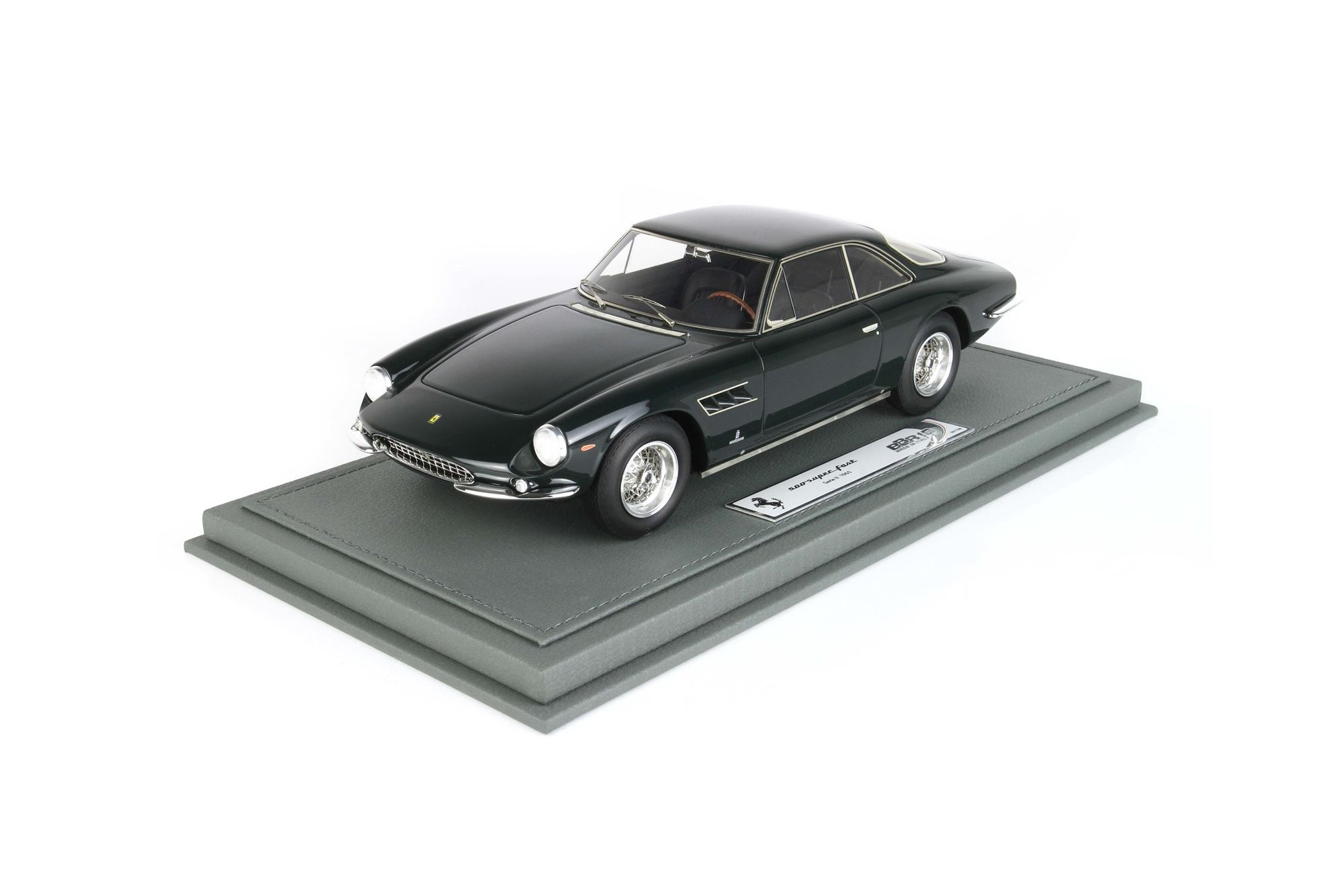 FERRARI 500 SUPERFAST 1965 SERIE II DARK GREEN / ФЕРРАРИ 500 СУПЕРФАСТ 1965 СЕРИЕ ИИ ДАРК 1:18 ЗЕЛЕНЫЙ