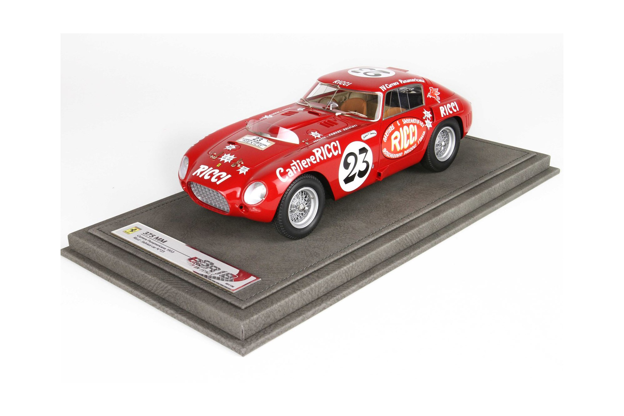 FERRARI 375 MM CARRERA PANAMERICANA 1953 / ФЕРРАРИ 375 ММ КАРРЕРА ПАНАМЕРИКАНА 1953 1:18