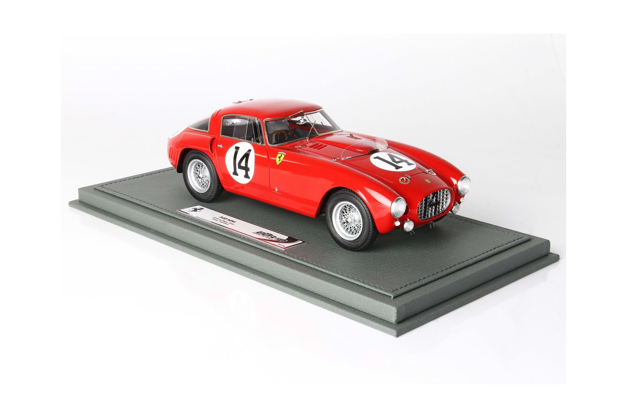 FERRARI 340 MM S/N 0322 24H LE MANS 1953 DRIVERS FARINA-HAWTHORN / ФЕРРАРИ 340 ММ С № 0322 24Х ЛЕ-МАН 1953 1:18