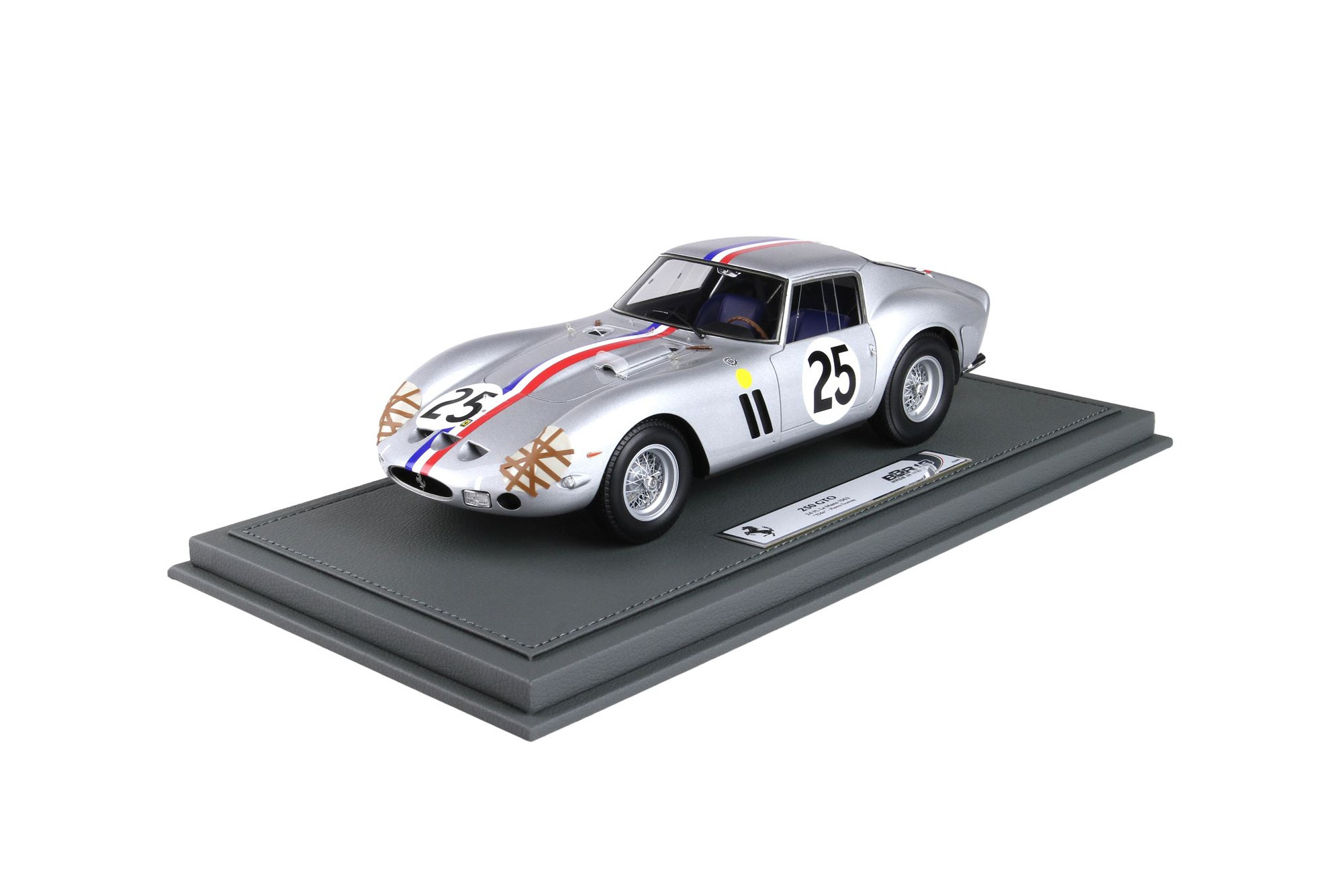 FERRARI 250 GTO 24 H LE MANS 1963 CAR N 25 ELDE - PIERRE DUMAY / ФЕРРАРИ 250 ГТО 24 Х ЛЕ-МАН 1963 АВТОМОБИЛЬ № 1:18