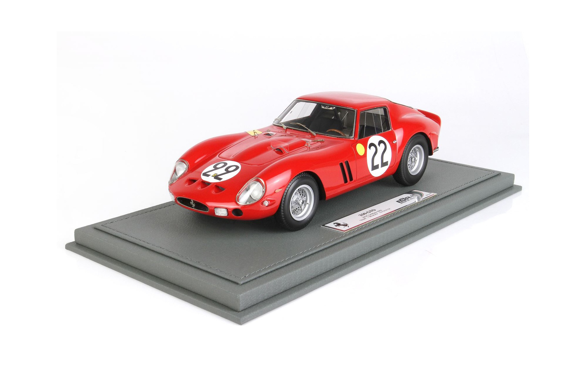 FERRARI 250 GTO LE MANS 1962 RED CORSA / ФЕРРАРИ 250 ГТО ЛЕ-МАН 1962 1:18 КРАСНЫЙ