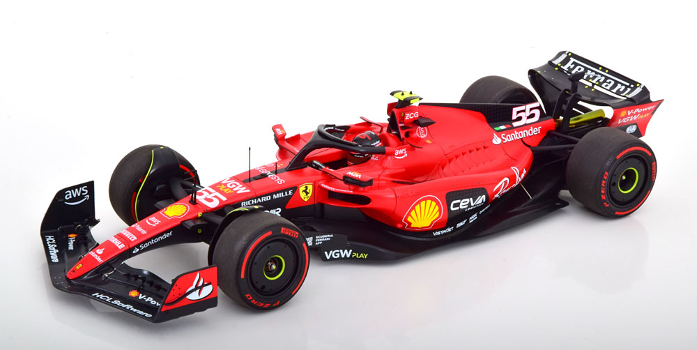 FERRARI SF-23 GP BAHRAIN 2023 CARLOS SAINZ JR. / ФЕРРАРИ СФ-23 КАРЛОС САЙНЦ ГРАН-ПРИ БАХРЕЙН