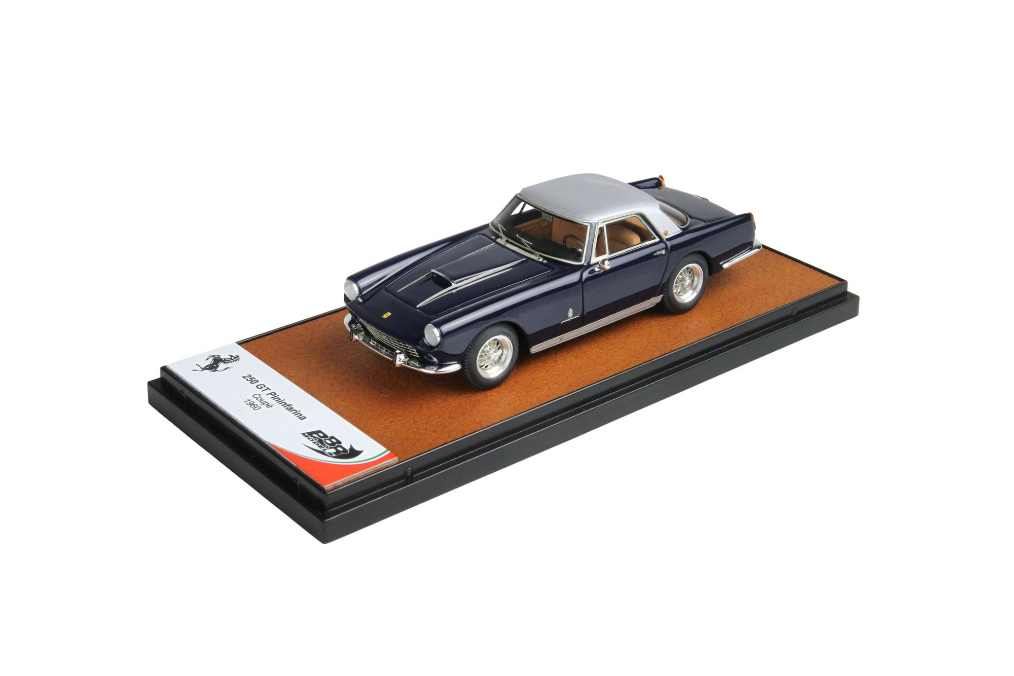 FERRARI 250 GT PININFARINA COUPE 1960 BLU E SILVER / ФЕРРАРИ 250 ГТ ПИНИНФАРИНА КУПЕ 1960 Е 1:43 СИНИЙ