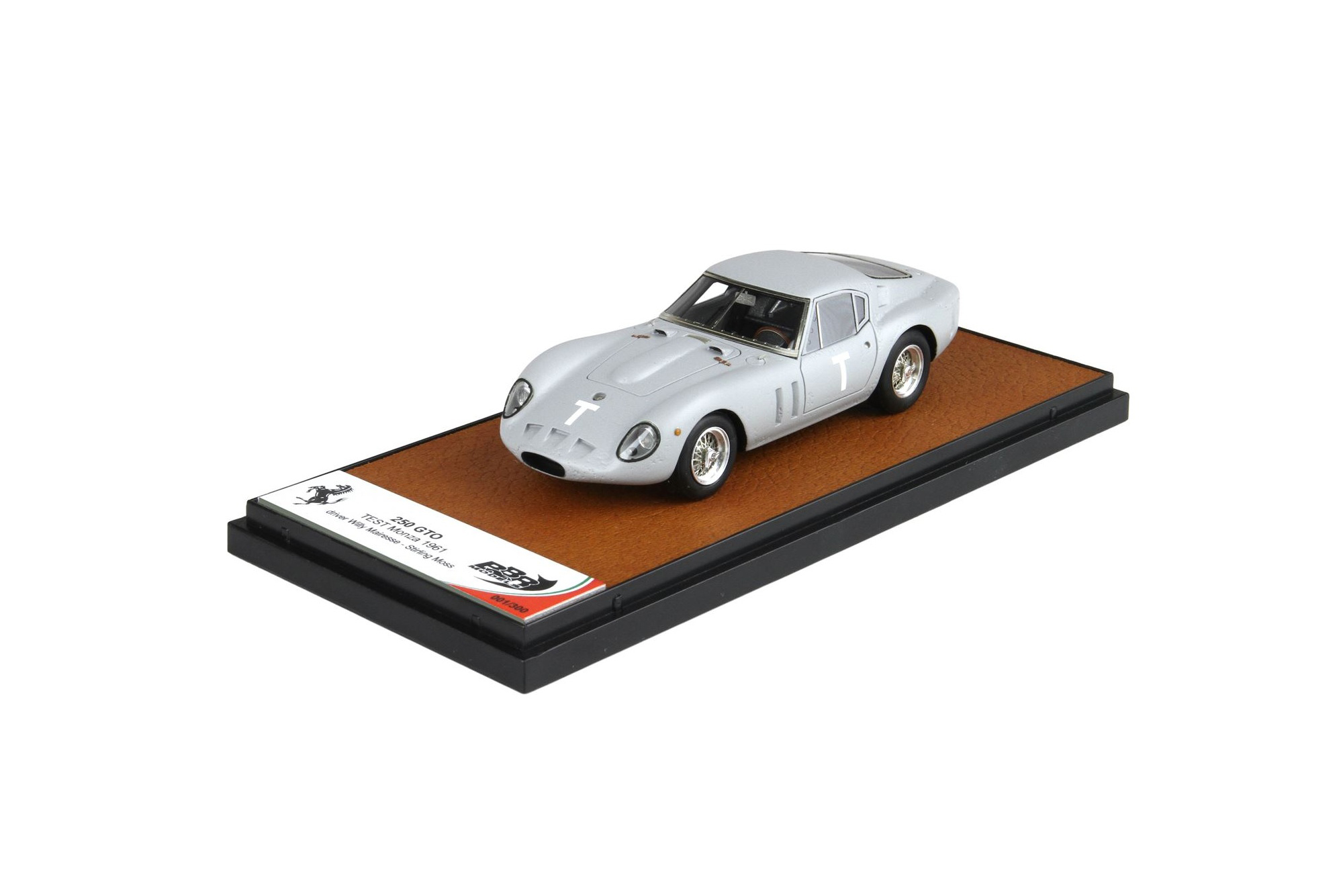 FERRARI 250 GTO TEST GP MONZA 1961 WILLY MAIRESSE - STIRLING MOSS / ФЕРРАРИ 250 ГТО ТЕСТ ГРАН-ПРИ МОНЗА 1961 ВИЛЛИ МАИРЕССЕ 1:43