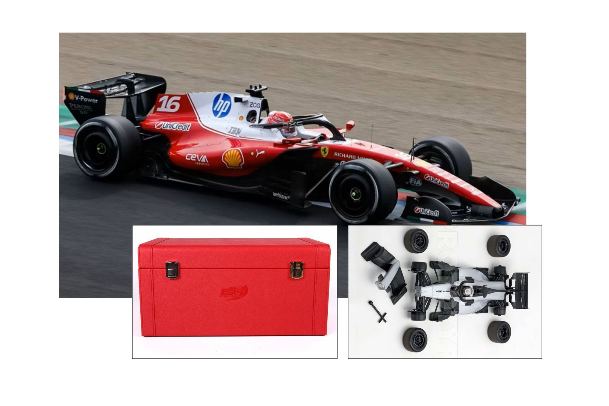 FERRARI SF26 F1 JAPANESE GRAND PRIX - LECLERC - 3RD POSITION METAL DIECAST SPECIAL RED BOX / ФЕРРАРИ СФ26 Ф1 ЯПОНСКИЙ ГРАН-ПРИ 1:18 КРАСНЫЙ