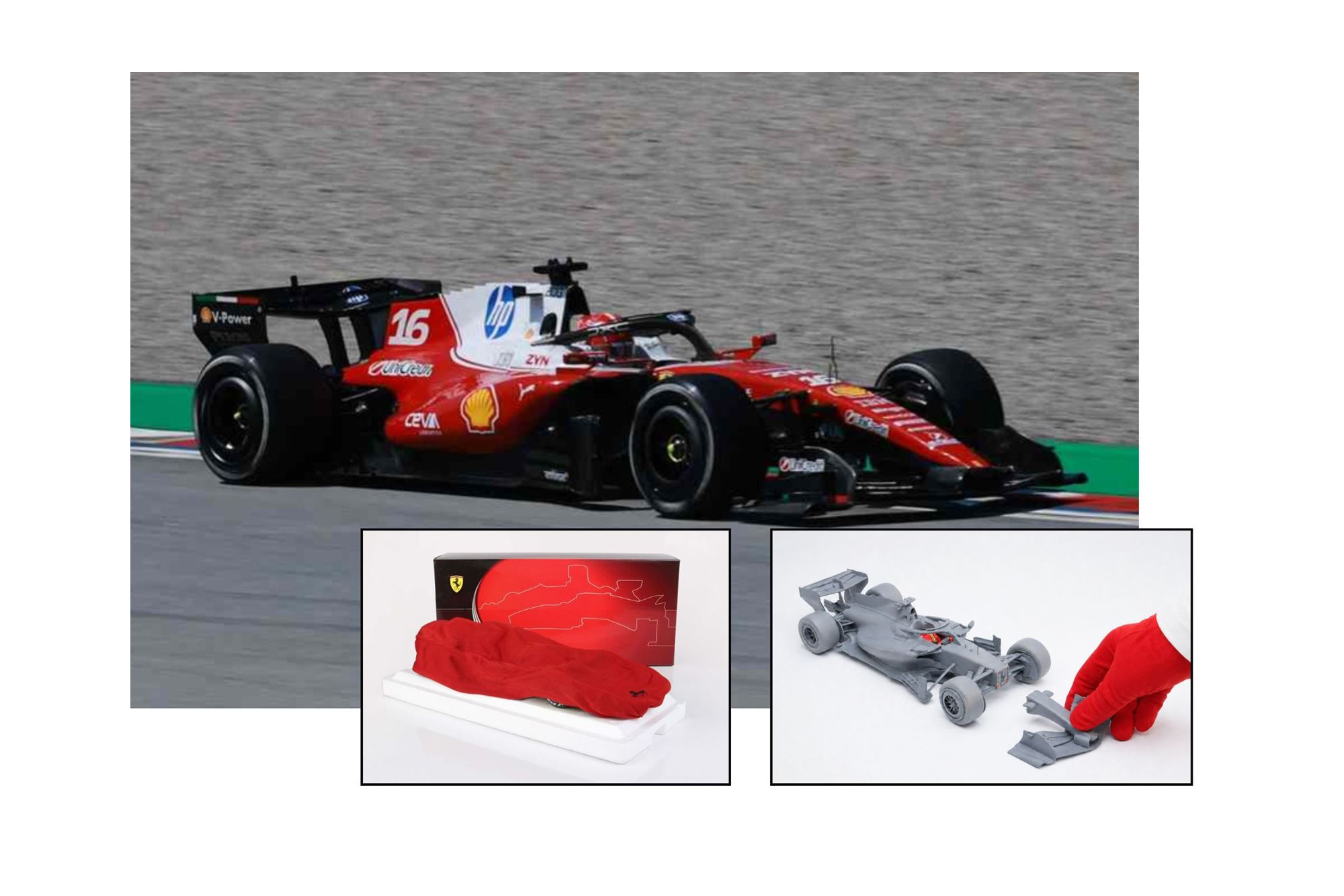 FERRARI SF26 F1 BARCELONA-CATALUNYA GRAND PRIX - LECLERC METAL DIECAST POLYFOAM PACK / ФЕРРАРИ СФ26 Ф1 БАРКЕЛОНА-КАТАЛУНИА ГРАН-ПРИ 1:18
