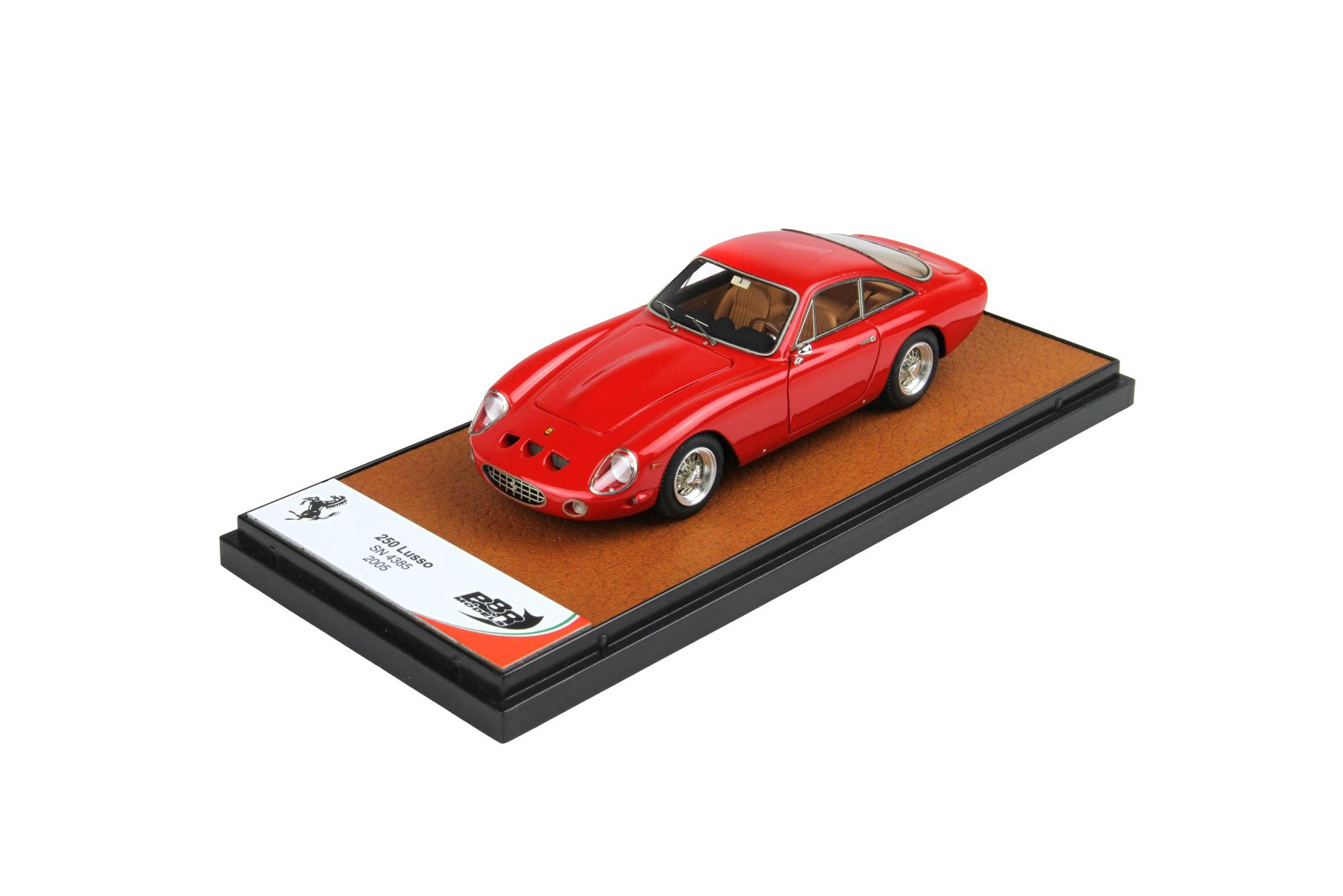 FERRARI 250 LUSSO SN 4385 2005 RED / ФЕРРАРИ 250 ЛУССО СН 4385 2005 1:43 КРАСНЫЙ