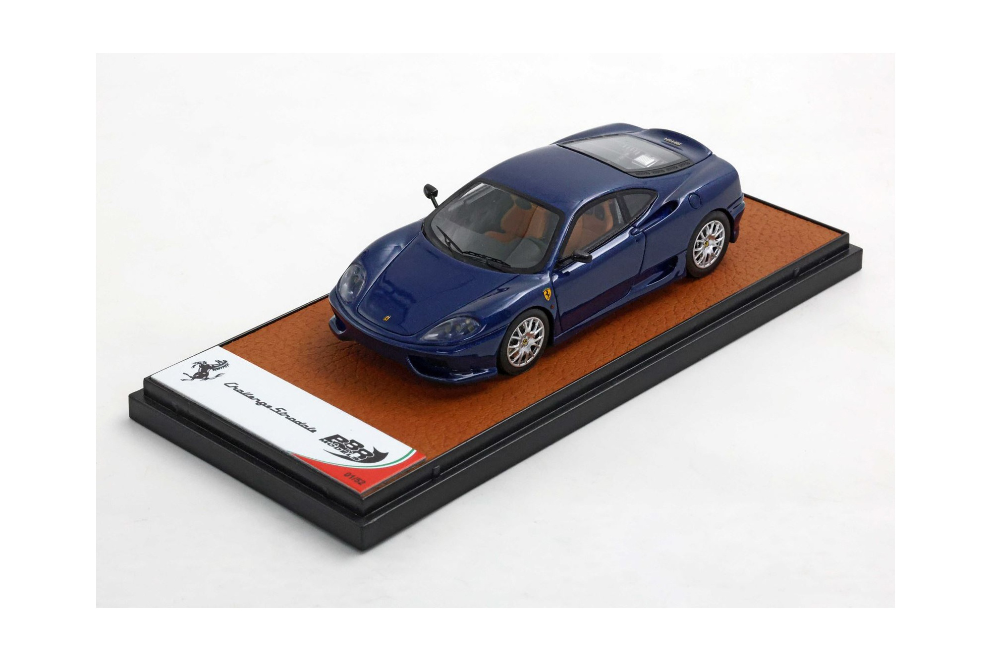 FERRARI 360 CHALLENGE STRADALE BLU TOUR DE FRANCE / ФЕРРАРИ 360 КХАЛЛЕНГЕ СТРАДАЛЕ ТУР ДЕ ФРАНС 1:43 СИНИЙ