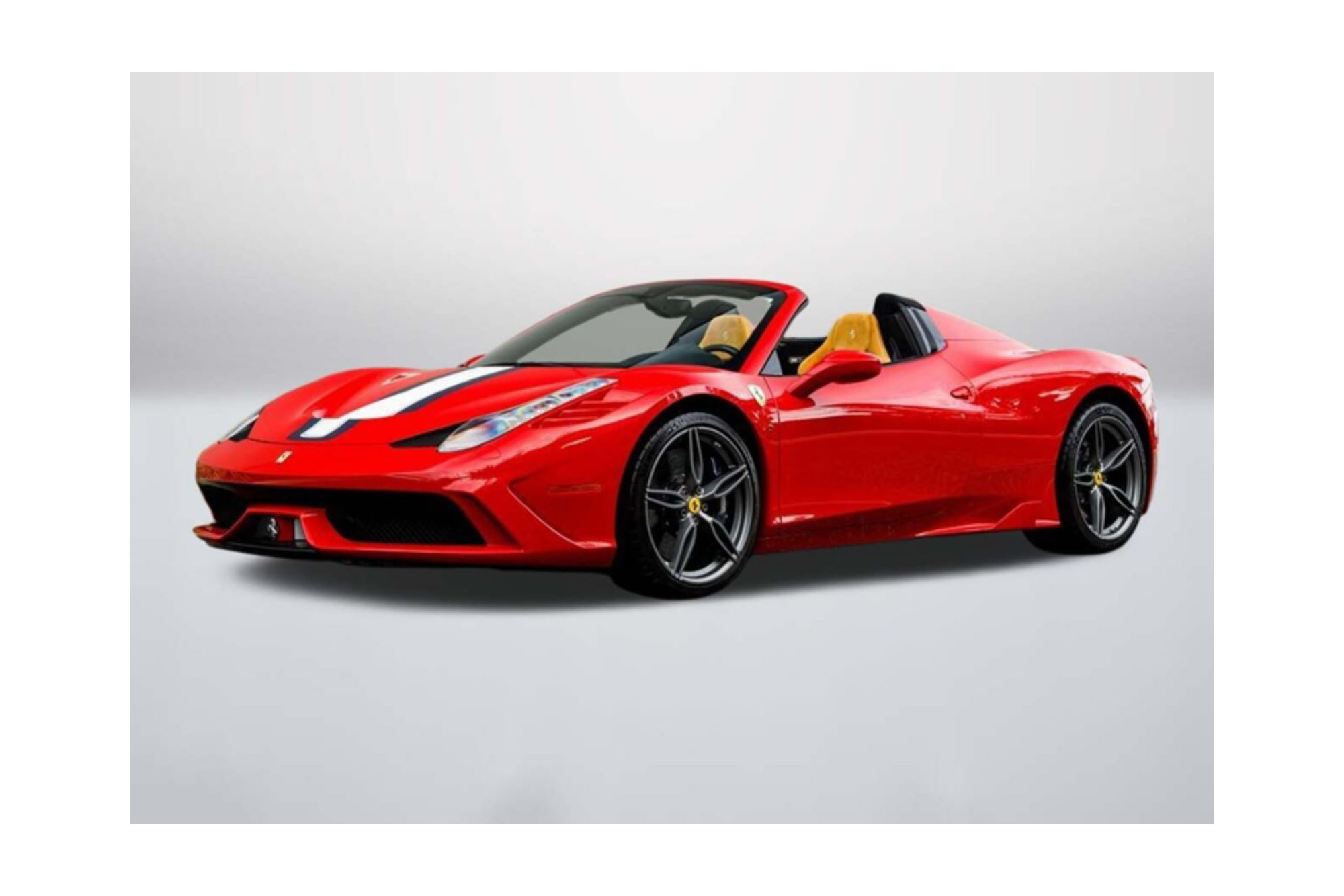 FERRARI 458 SPECIALE A SPIDER ROSSO CORSA WITH BEIGE INTERIORS / ФЕРРАРИ 458 СПЕКИАЛЕ А СПАЙДЕР ИНТЕРИОРС 1:43 КРАСНЫЙ
