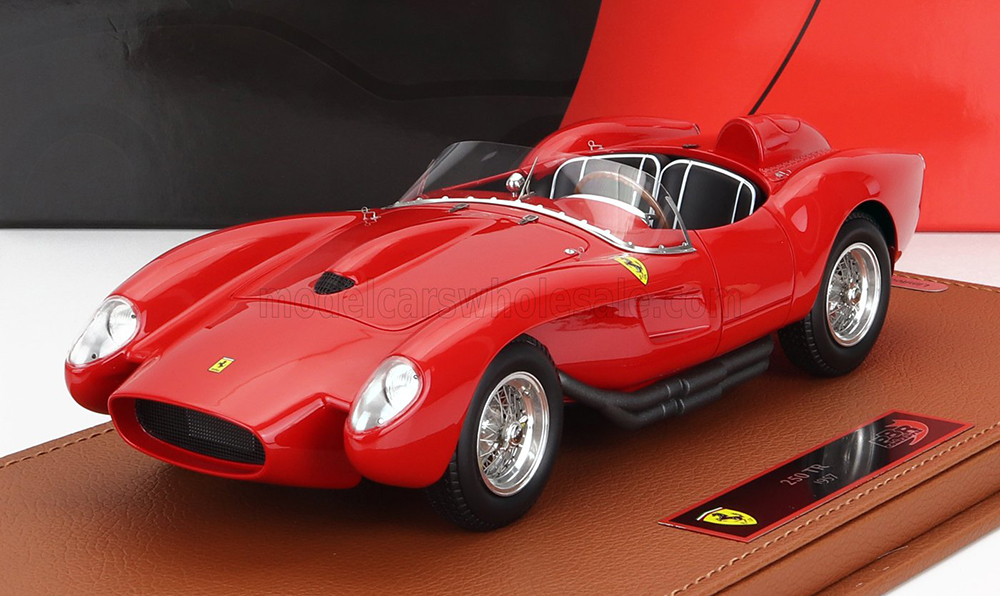 FERRARI 250TR TESTAROSSA SPIDER (1957) - CON VETRINA - WITH SHOWCASE, RED