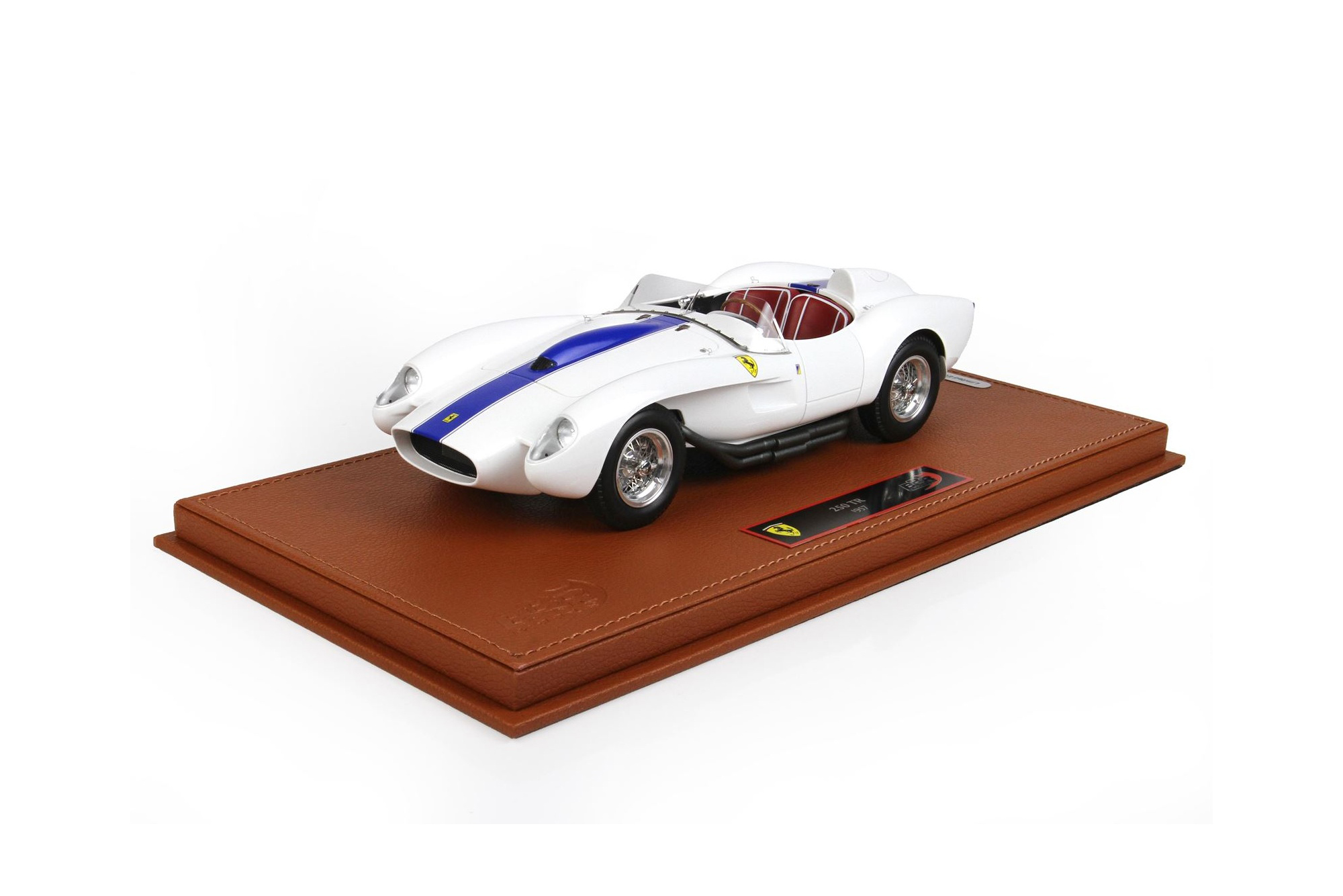 FERRARI 250 TESTAROSSA 1957 WHITE / ФЕРРАРИ 250 ТЕСТАРОССА 1957 1:18 БЕЛЫЙ