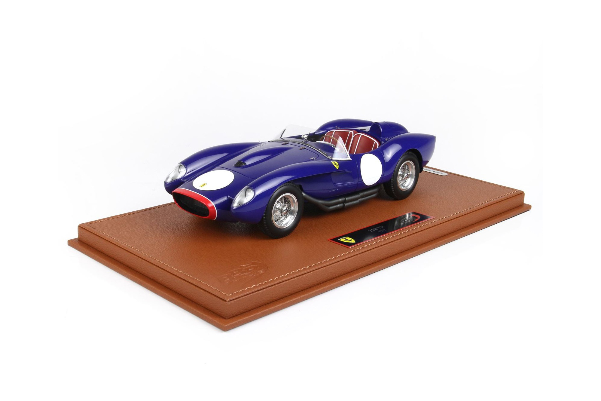 FERRARI 250 TESTAROSSA 1957 BLUE / ФЕРРАРИ 250 ТЕСТАРОССА 1957 1:18 СИНИЙ