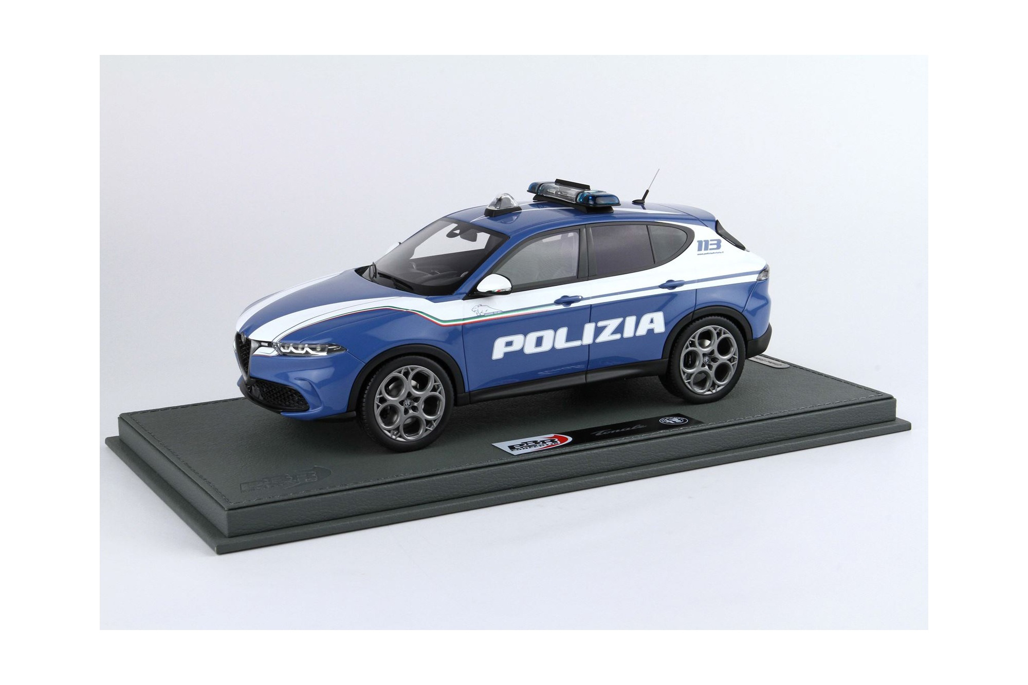 ALFA ROMEO TONALE POLIZIA SETUP / АЛЬФА РОМЕО ТОНАЛЕ ПОЛИЗИА СЕТУП 1:18