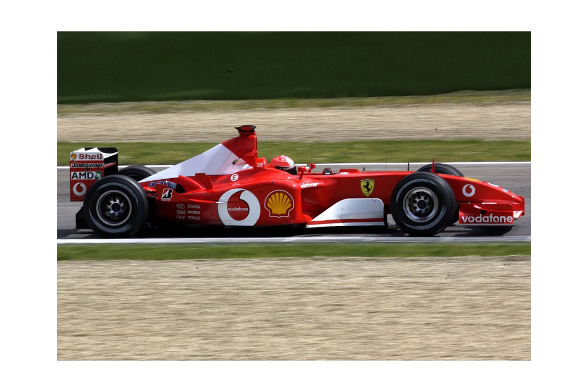 FERRARI F2002 GP SAN MARINO SCHUMACHER - WINNER / ФЕРРАРИ Ф2002 ГРАН-ПРИ САН МАРИНО СКХУМАКХЕР 1:18
