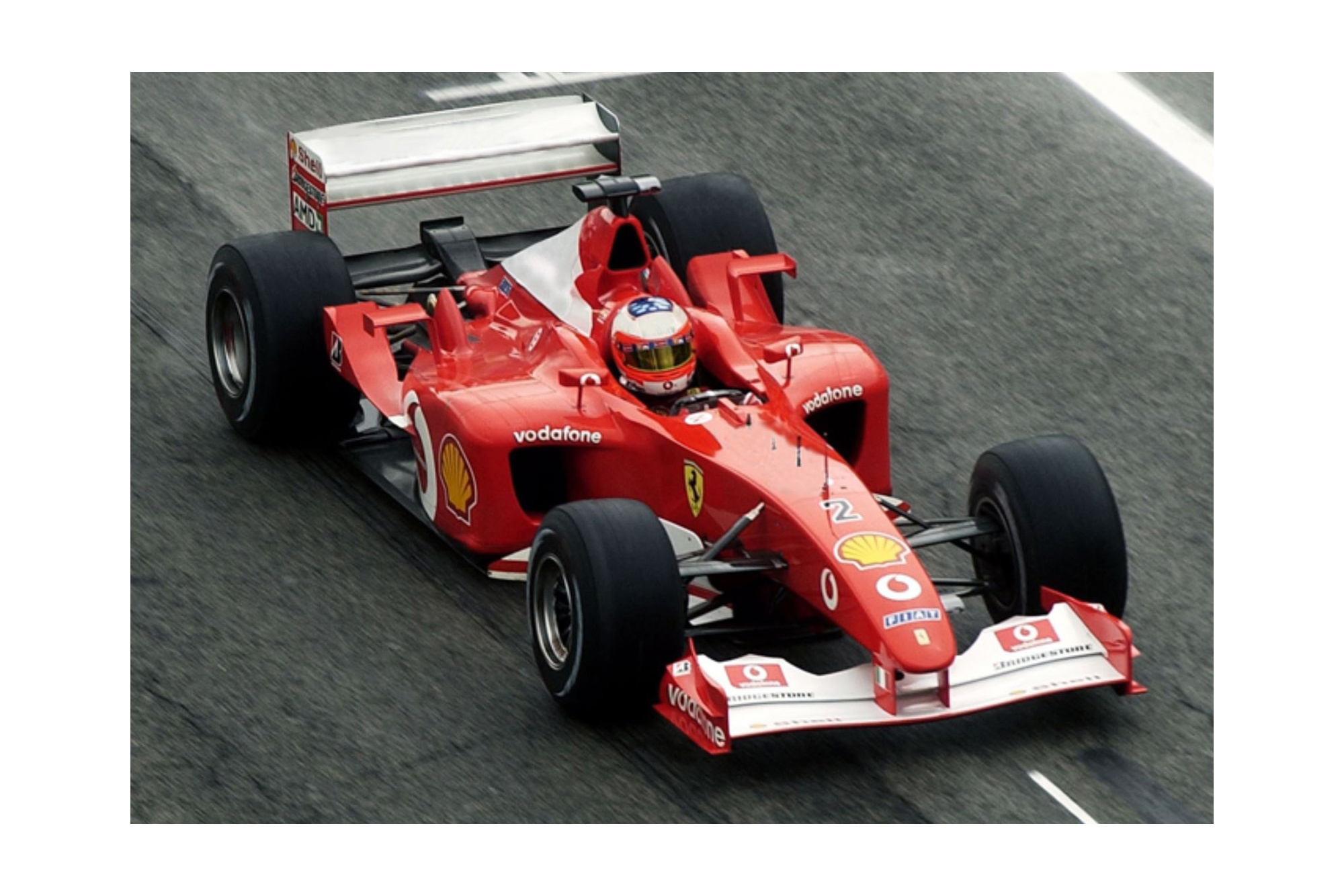 FERRARI F2002 GP SAN MARINO BARRICHELLO - 2ND POSITION / ФЕРРАРИ Ф2002 ГРАН-ПРИ САН МАРИНО БАРРИКХЕЛЛО 1:18