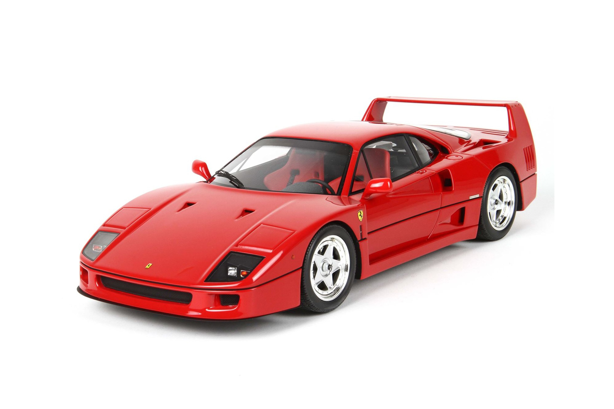 FERRARI F40 1987 ROSSO CORSA 322 - RED SEATS / ФЕРРАРИ Ф40 1987 322 1:43 КРАСНЫЙ