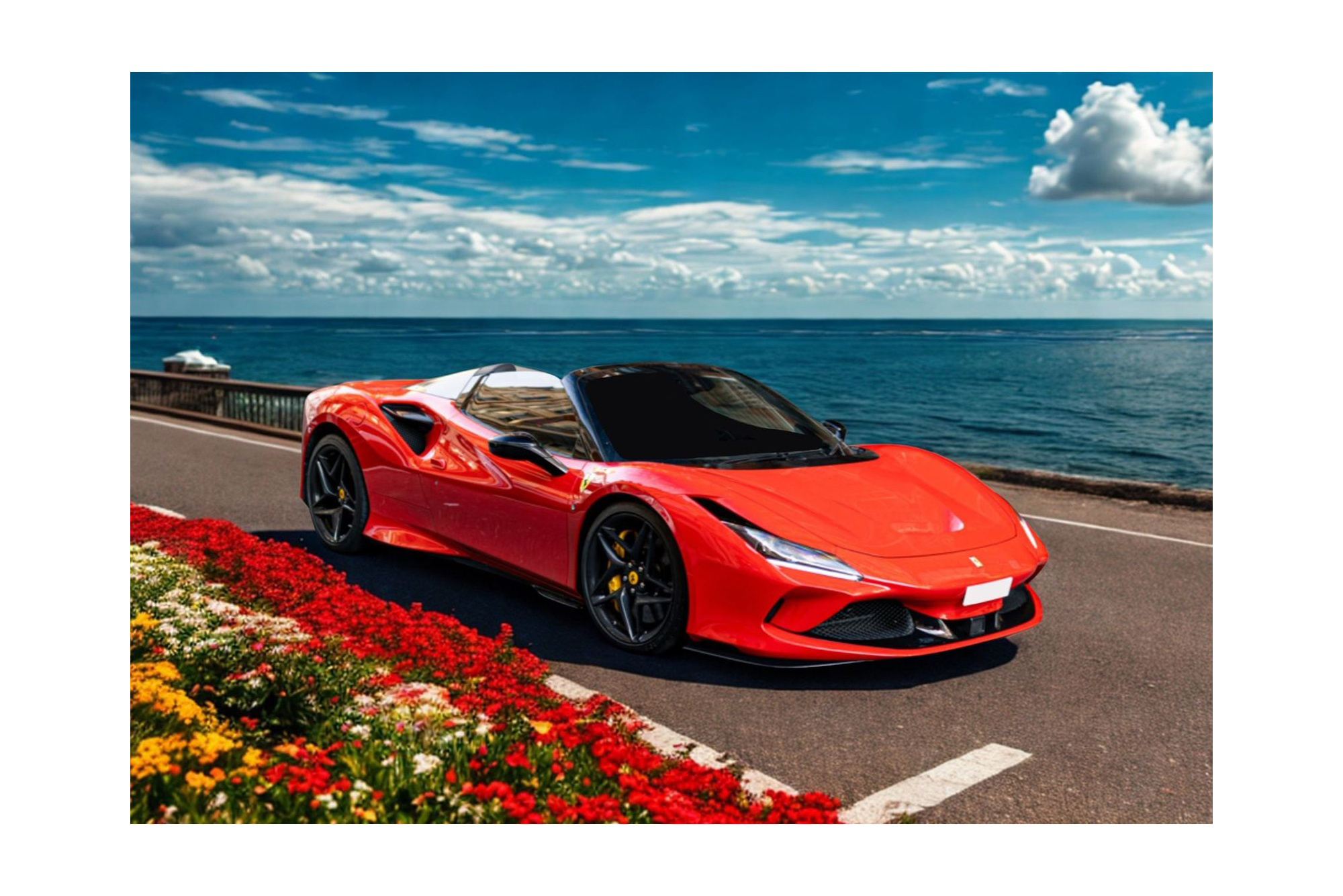FERRARI F8 TRIBUTO SPIDER ROSSO CORSA / ФЕРРАРИ Ф8 ТРИБУТО СПАЙДЕР 1:43 КРАСНЫЙ