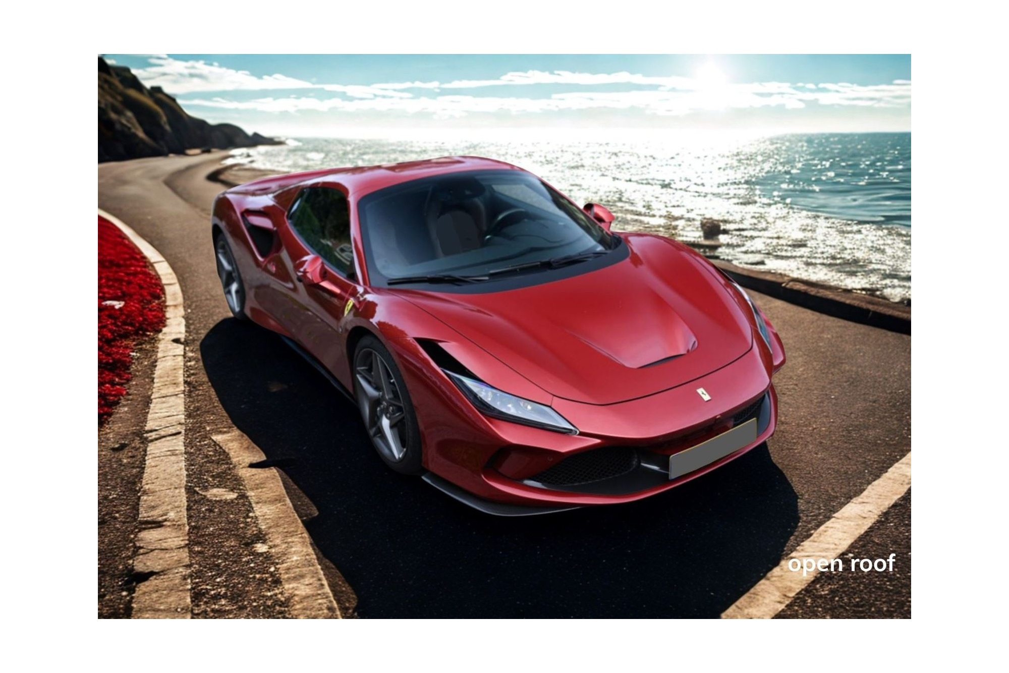 FERRARI F8 TRIBUTO SPIDER ROSSO FUOCO / ФЕРРАРИ Ф8 ТРИБУТО СПАЙДЕР 1:43 КРАСНЫЙ