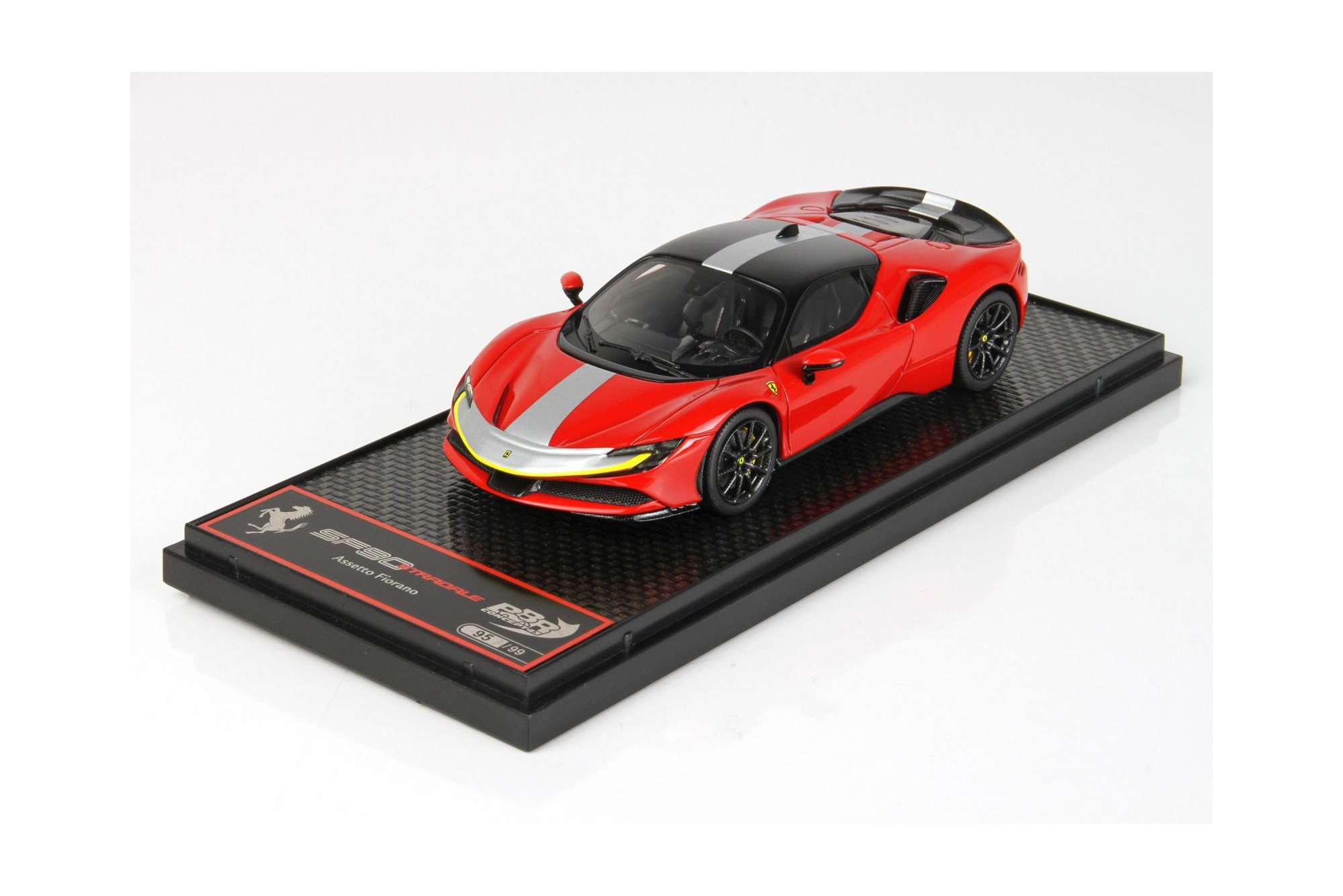 FERRARI SF90 STRADALE PACK FIORANO RED CORSA 322 / ФЕРРАРИ СФ90 СТРАДАЛЕ ПАКК 322 1:43 КРАСНЫЙ