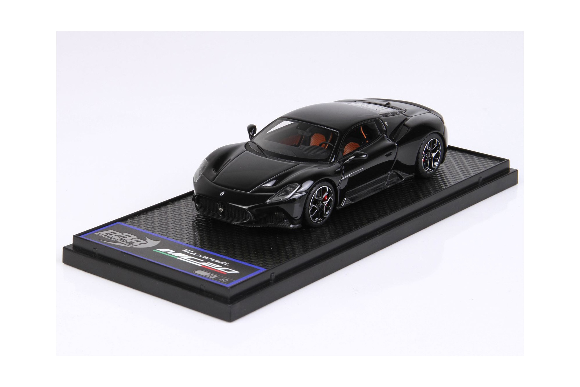 MASERATI MC20 2020 NERO ENIGMA / МАЗЕРАТИ МС20 2020 ЕНИГМА 1:43 ЧЕРНЫЙ