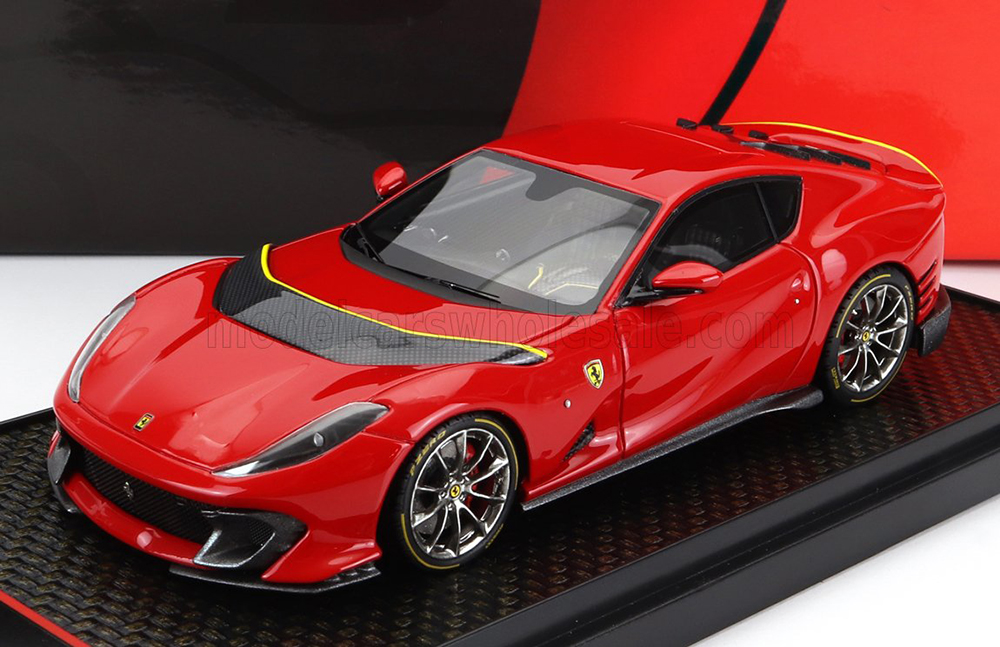 FERRARI 812 COMPETIZIONE (2021), ROSSO CORSA 322 - YELLOW RED