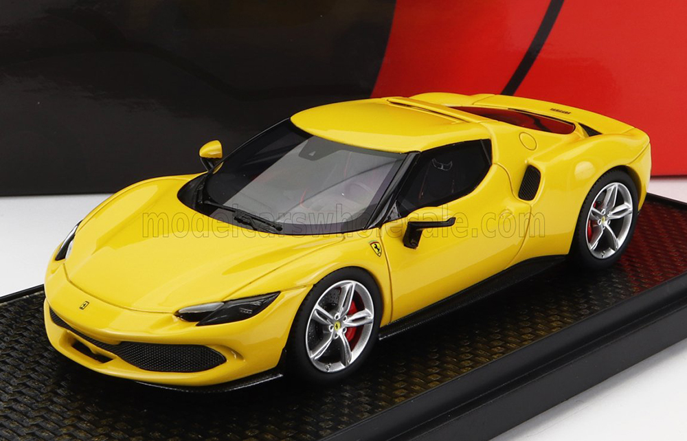 FERRARI 296 GTB HYBRID 830HP V6 (2021), GIALLO MODENA - YELLOW