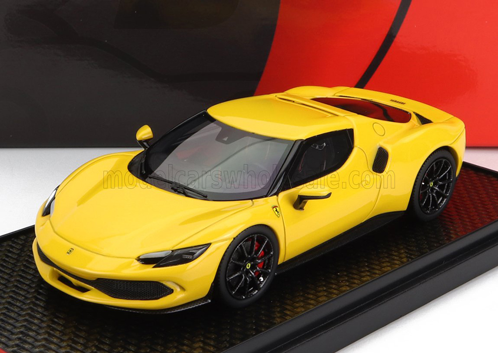 FERRARI 296 GTB HYBRID 830HP V6 (2021), GIALLO MODENA - YELLOW