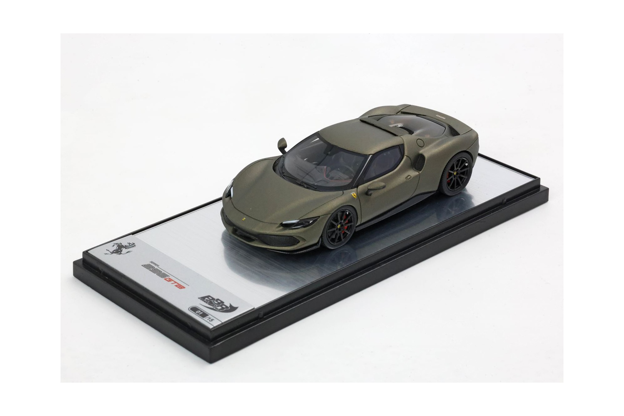 FERRARI 296 GTB VERDE MANZONI MATT / ФЕРРАРИ 296 ГТБ МАНЗОНИ МАТТ 1:43 ЗЕЛЕНЫЙ