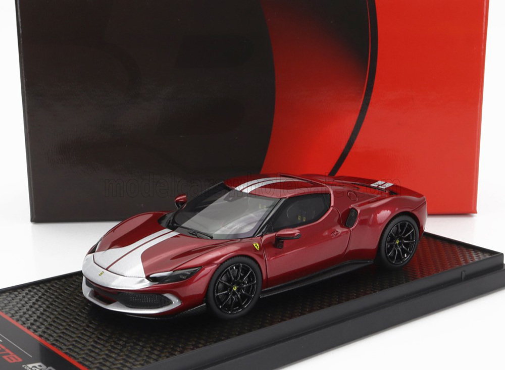 FERRARI 296 GTB ASSETTO FIORANO (2022), ROSSO FIORANO - RED MET SILVER