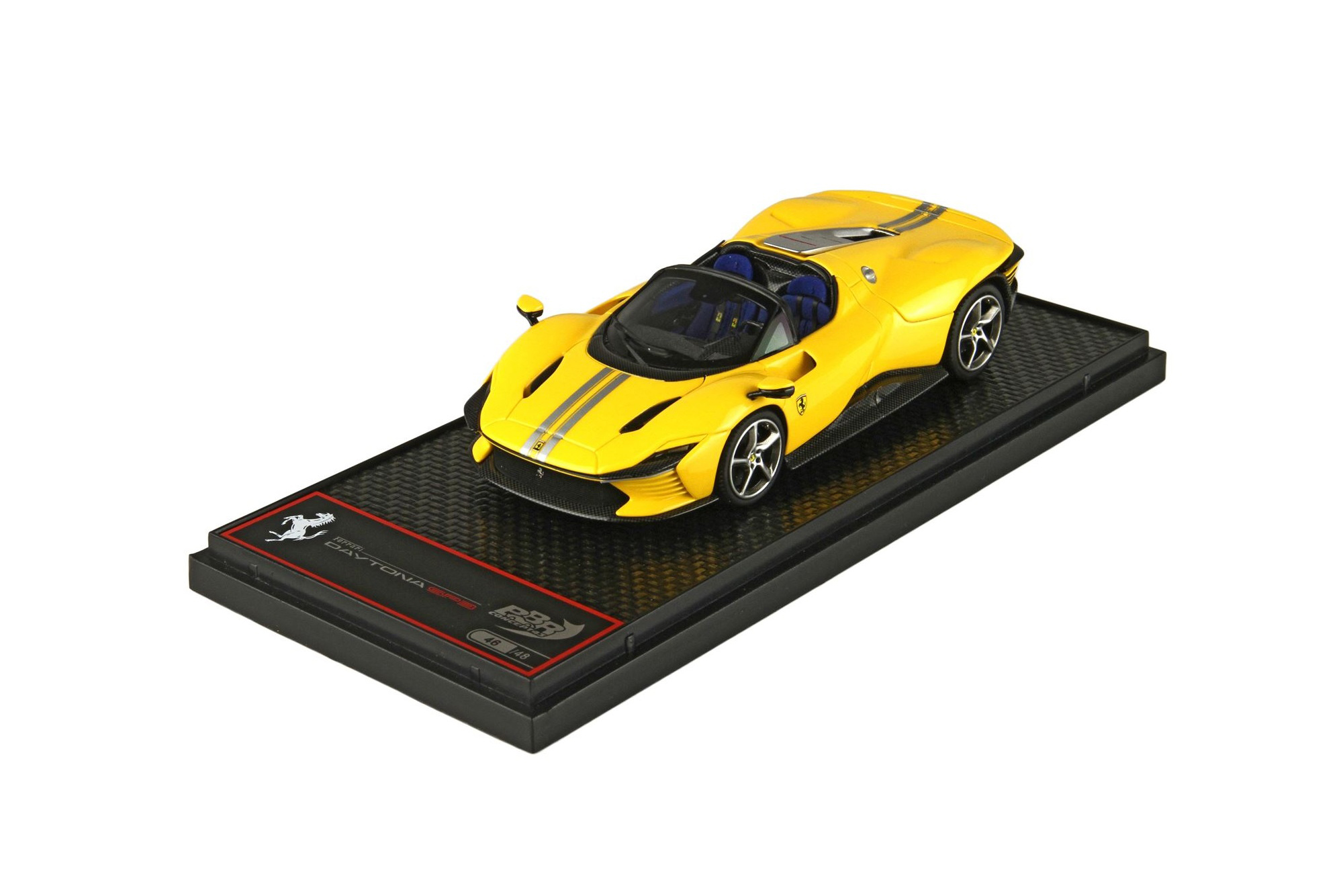 FERRARI DAYTONA SP3 SERIE ICONA MODENA YELLOW / ФЕРРАРИ ДАЙТОНА СП3 СЕРИЕ ИКОНА 1:43 ЖЕЛТЫЙ