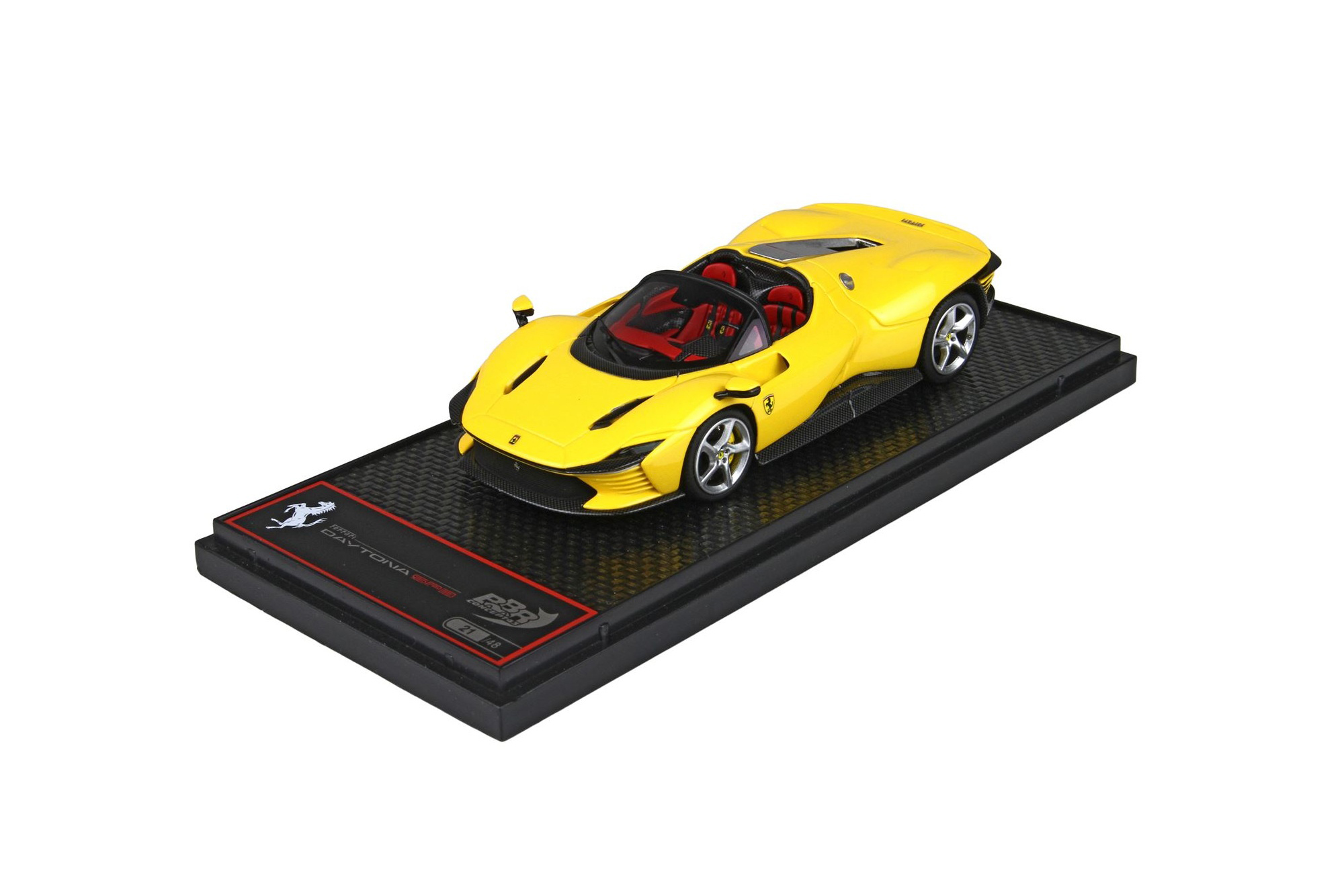 FERRARI DAYTONA SP3 SERIE ICONA MODENA YELLOW / ФЕРРАРИ ДАЙТОНА СП3 СЕРИЕ ИКОНА 1:43 ЖЕЛТЫЙ