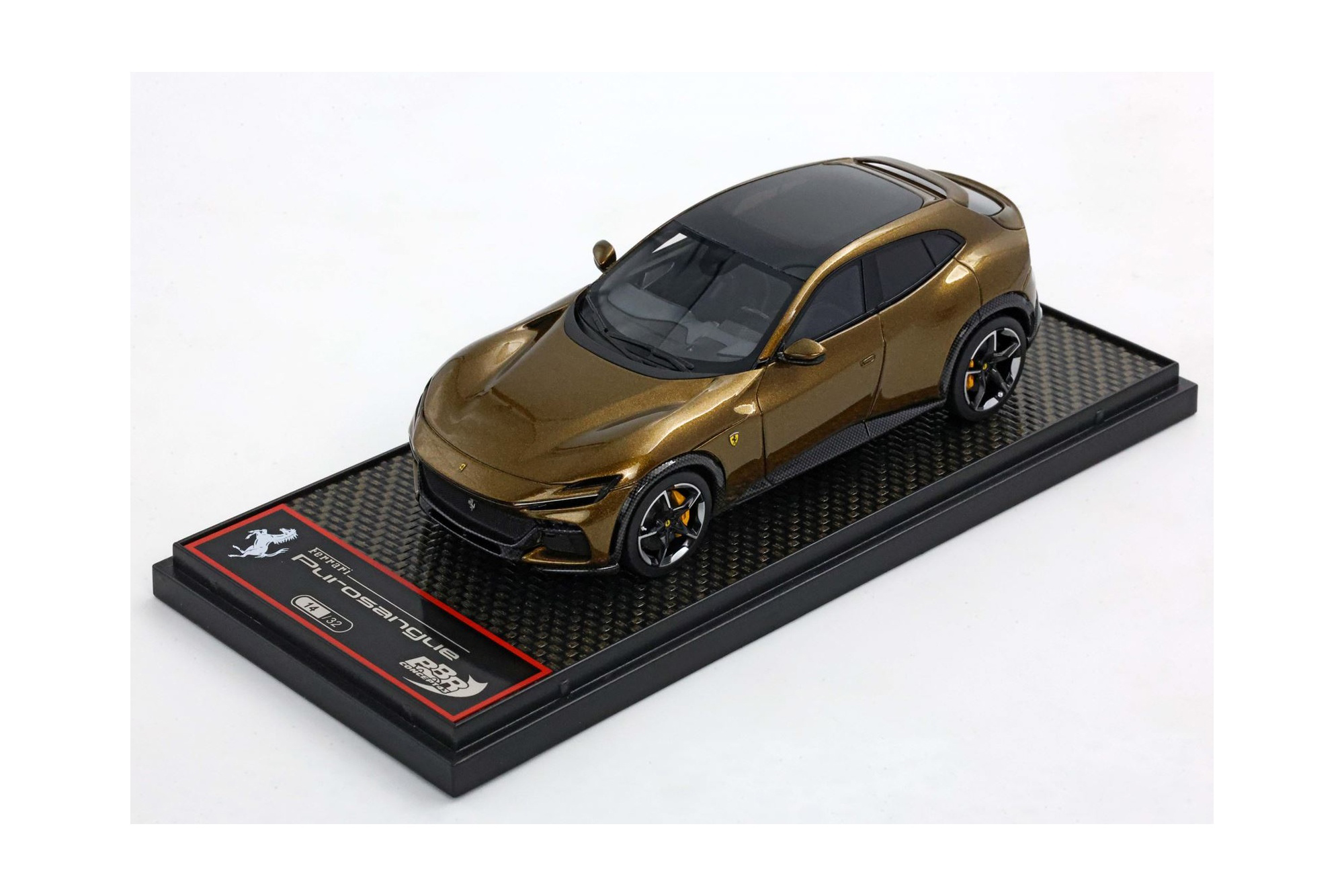 FERRARI PUROSANGUE - PANORAMIC ROOF VERDE VOLTERRA / ФЕРРАРИ ПУРОСАНГВЕ 1:43 ЗЕЛЕНЫЙ