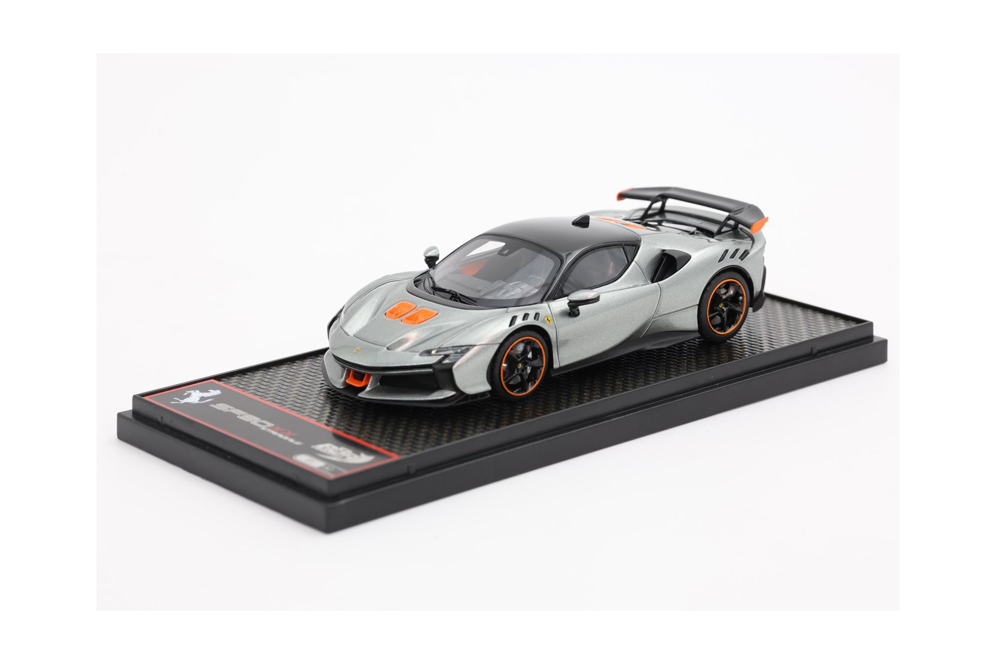 FERRARI SF90 XX STRADALE GREY COMPETITION / ФЕРРАРИ СФ90 КСКС СТРАДАЛЕ КОМПЕТИТИОН 1:43 СЕРЫЙ