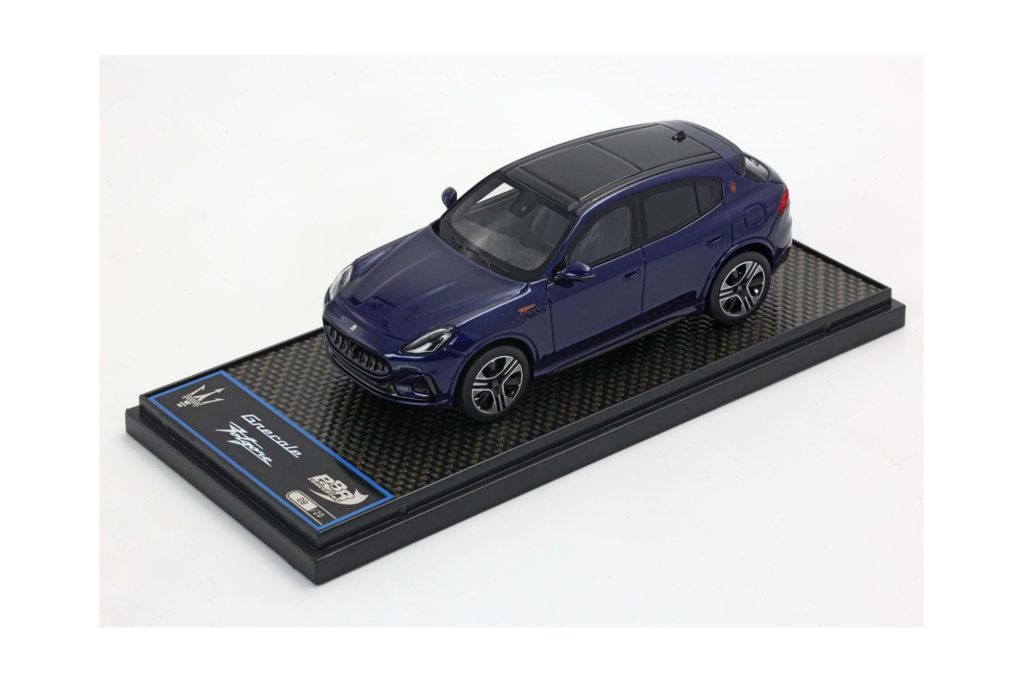 MASERATI GRECALE FOLGORE 2022 BLUE INTENSO / МАЗЕРАТИ ГРЕКАЛЕ ФОЛЬГОРЕ 2022 ИНТЕНСО 1:43 СИНИЙ
