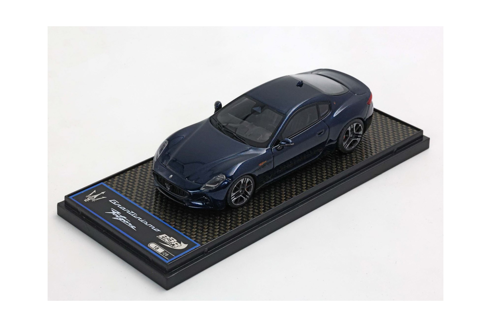 MASERATI GRANTURISMO FOLGORE 2023 BLU NOBILE / МАЗЕРАТИ ГРАНТУРИСМО ФОЛЬГОРЕ 2023 НОБИЛЕ 1:43 СИНИЙ