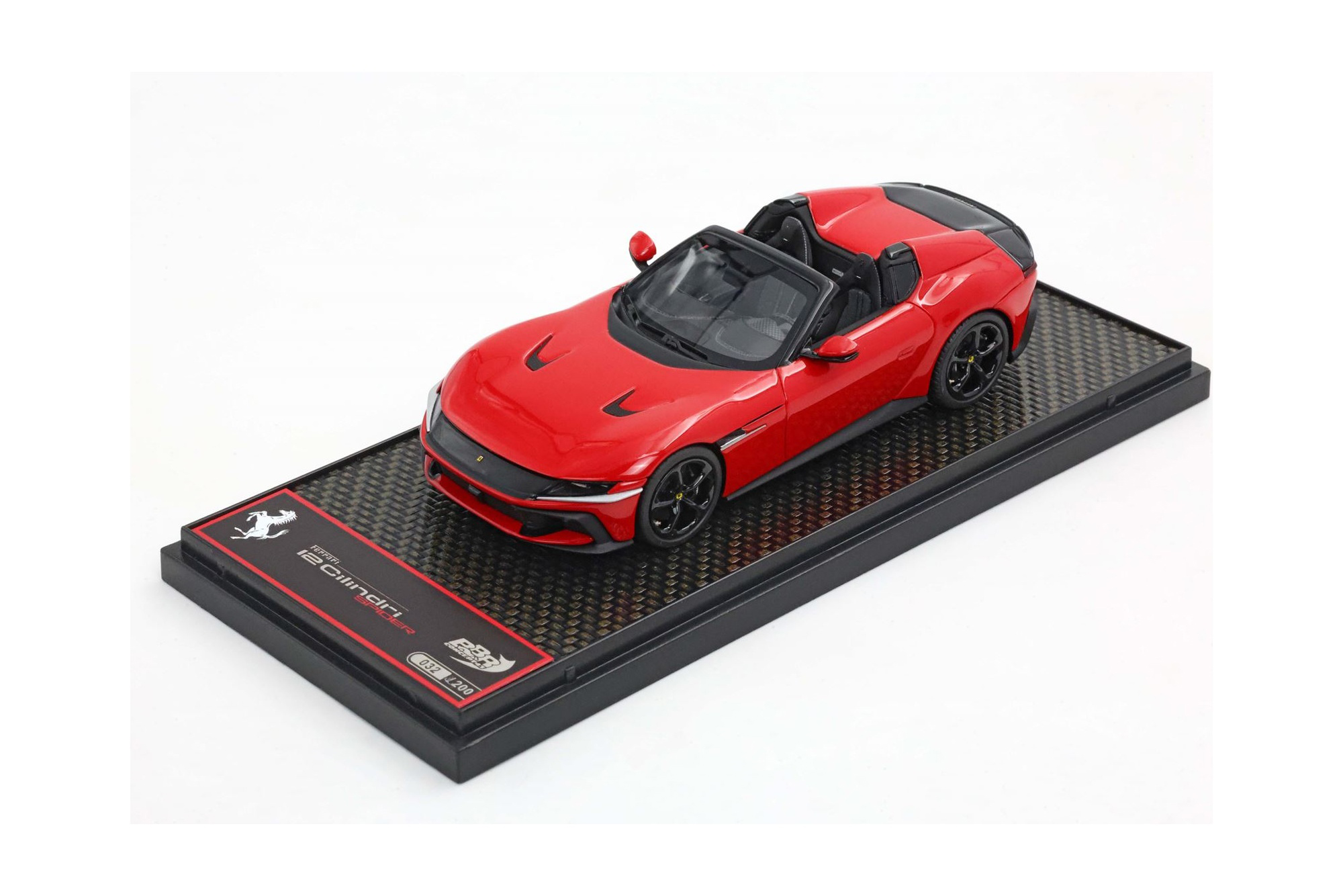 FERRARI 12CILINDRI SPIDER ROSSO CORSA / ФЕРРАРИ 12КИЛИНДРИ СПАЙДЕР 1:43 КРАСНЫЙ