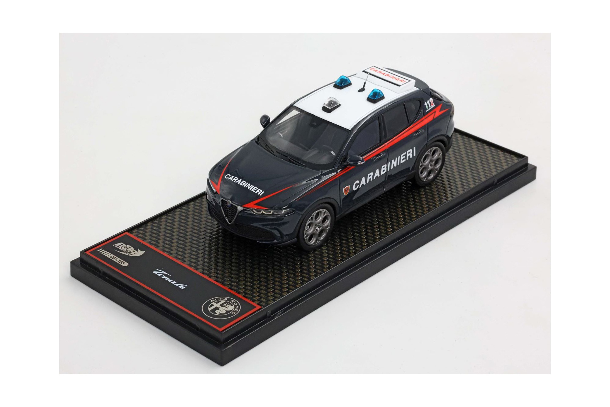 ALFA ROMEO TONALE CARABINIERI SETUP / АЛЬФА РОМЕО ТОНАЛЕ КАРАБИНИЕРИ СЕТУП 1:43