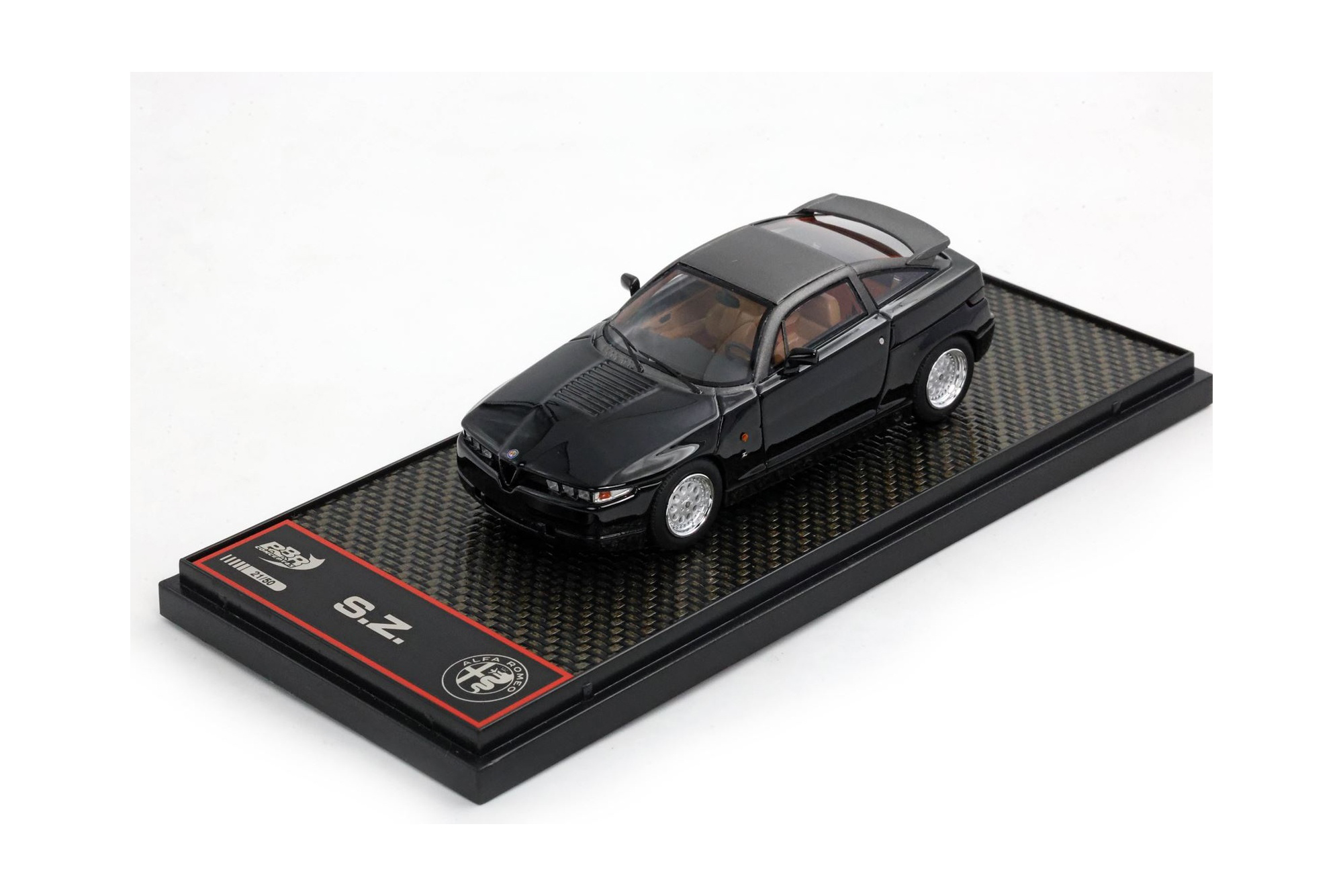 ALFA ROMEO SZ BLACK / АЛЬФА РОМЕО СЗ 1:43 ЧЕРНЫЙ