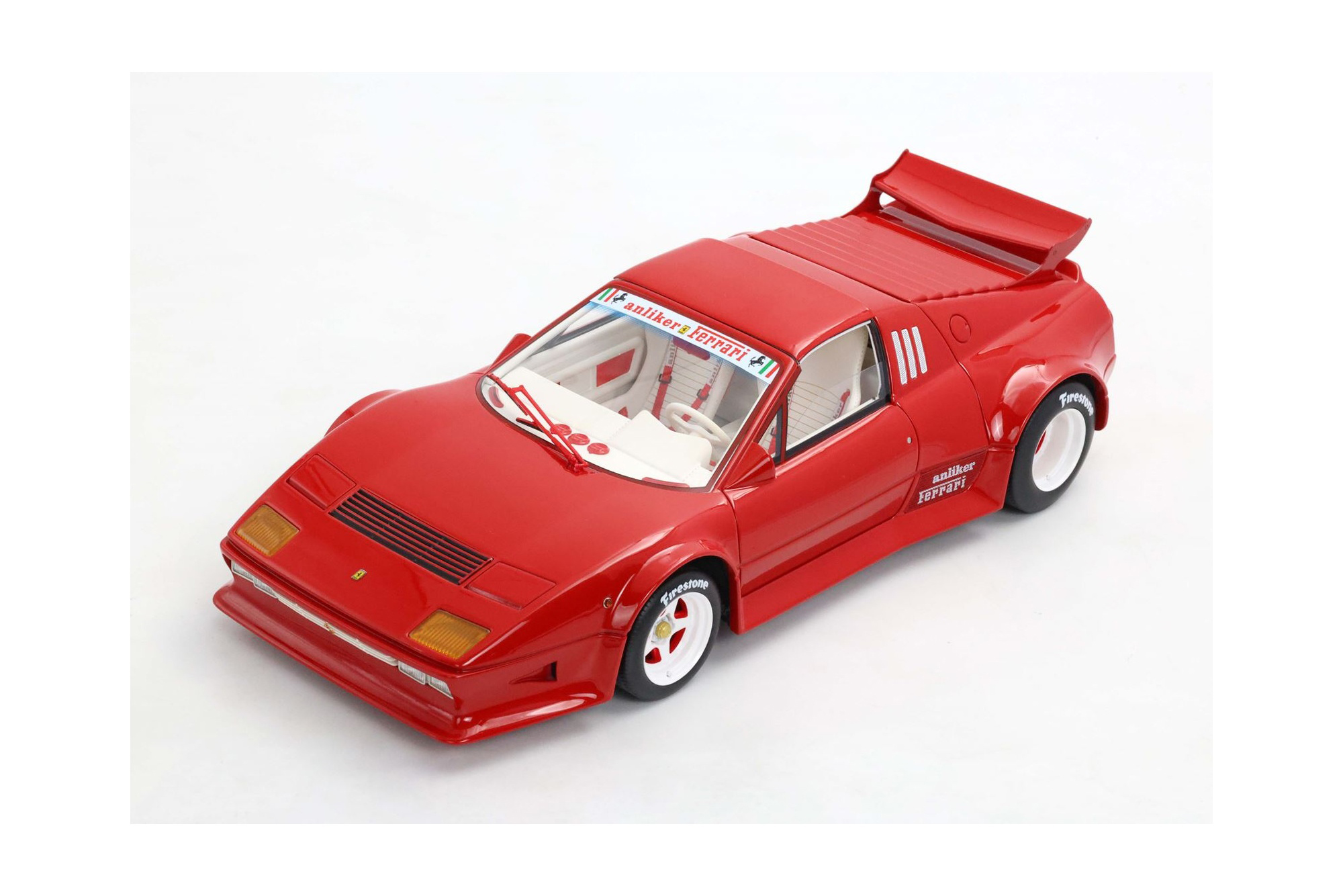FERRARI 512 BB TARGA ANLIKER 1984 ROSSO CORSA WITH ROOF / ФЕРРАРИ 512 ББ ТАРГА АНЛИКЕР 1984 РООФ 1:43 КРАСНЫЙ