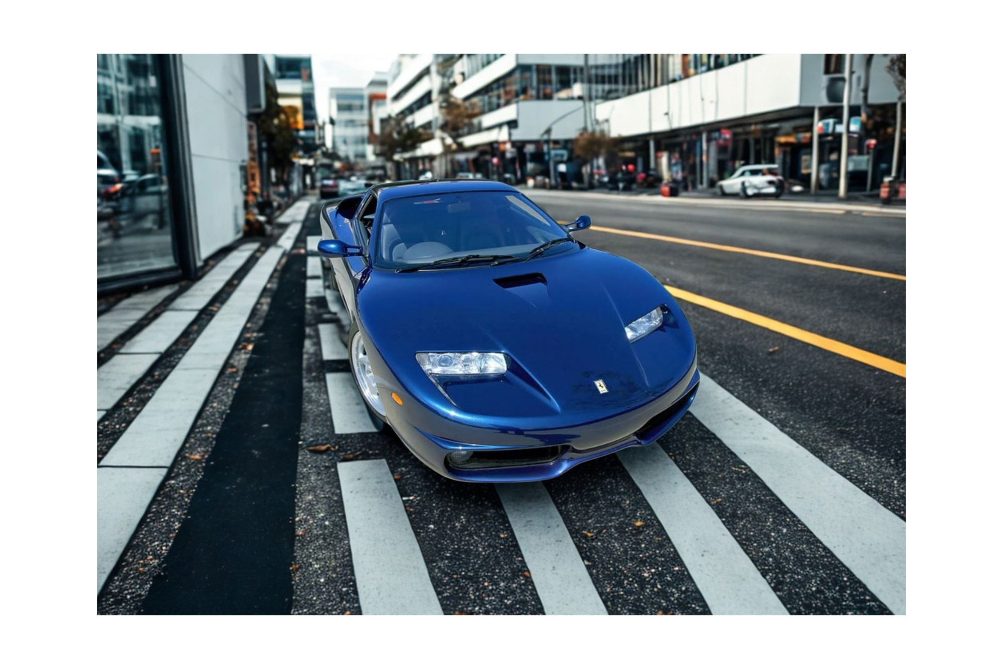 FERRARI FX 1995 METALLIC BLUE / ФЕРРАРИ ФКС 1995 МЕТАЛЛИК 1:43 СИНИЙ