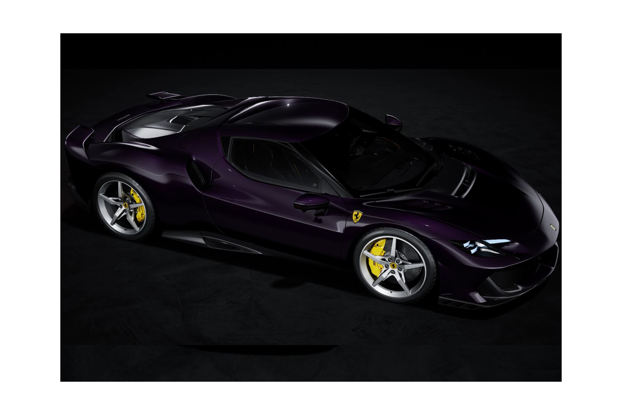FERRARI 296 SPECIALE VIOLA HONG KONG / ФЕРРАРИ 296 СПЕКИАЛЕ ХОНГ КОНГ 1:43 ФИОЛЕТОВЫЙ